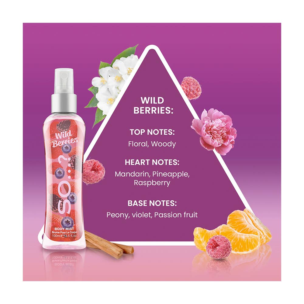 BRUME POUR LE CORPS 100ML - BODY MIST BY SO...?: INCSO43110 - Red Velvet