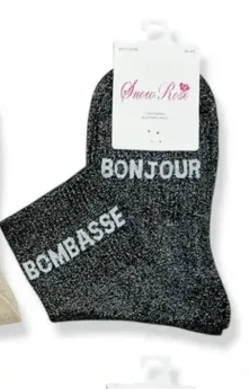 chaussette à paillette